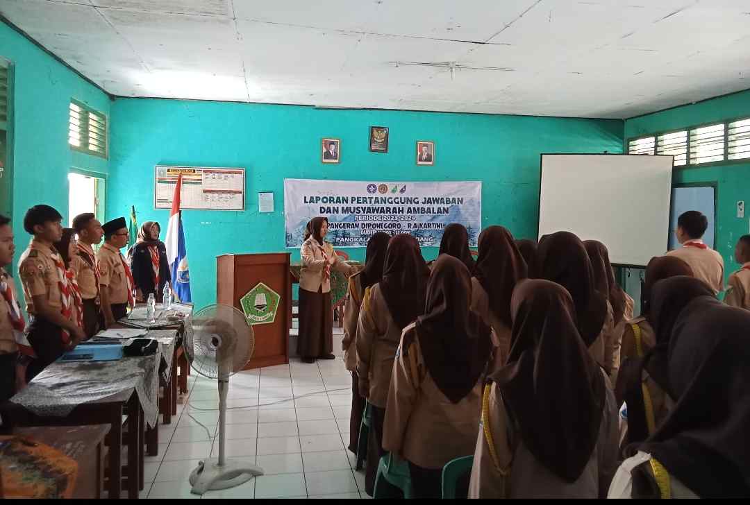 Bukan Asal-asalan, Pramuka Padiraka MAN 1 Sumedang Gelar Musyawarah Ambalan Agar Lebih Fokus pada Semangat Kepramukaan