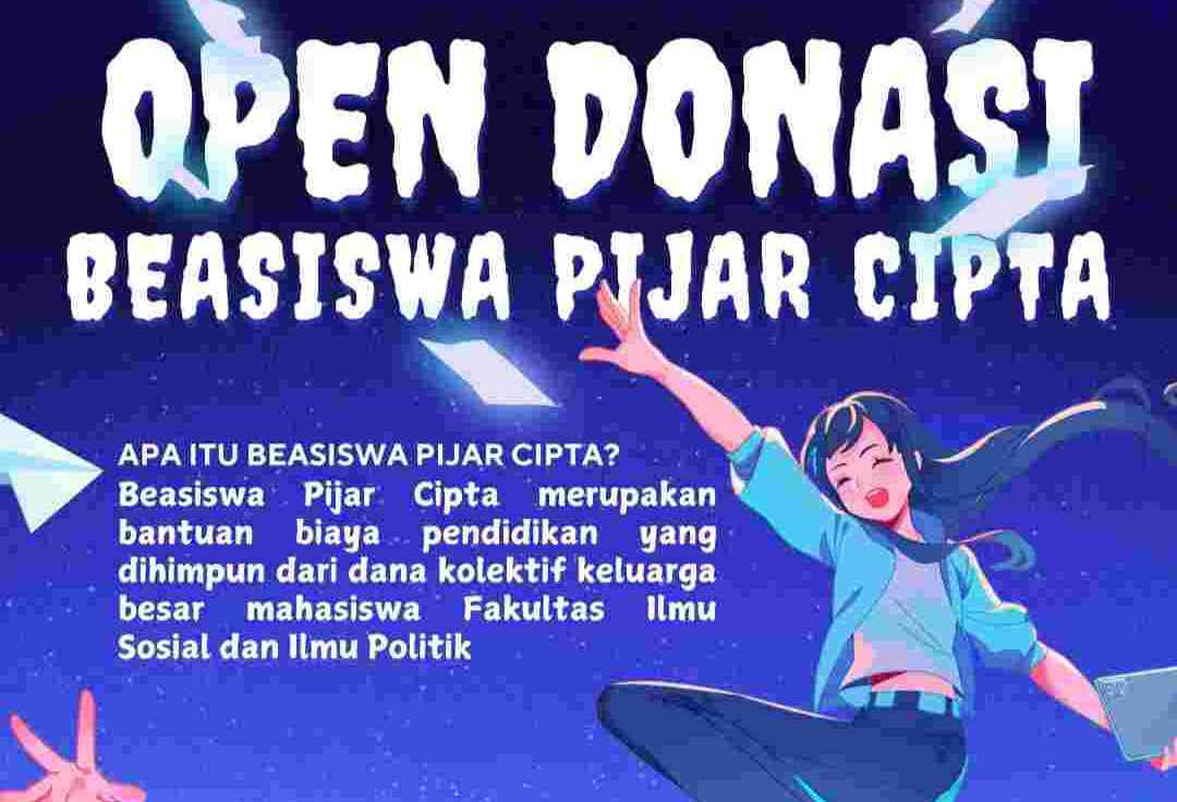 BEM FISIP Unnes Kenalkan ‘Beasiswa Pijar Cipta’, Ikutan Donasi yuk!