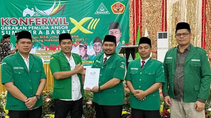 Konferwil XIII PW GP Ansor Sumatera Barat Jalin Warisan Sejarah dengan Semangat Baru, Chaydirul Yahya Terpilih sebagai Nahkoda Baru