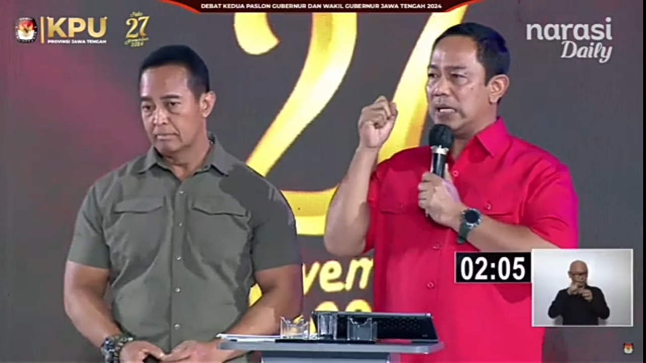 Andika Perkasa-Hendrar Prihadi Dorong Pelebaran Jalan dan Konektivitas Internet Desa untuk Kurangi Kemiskinan di Jawa Tengah