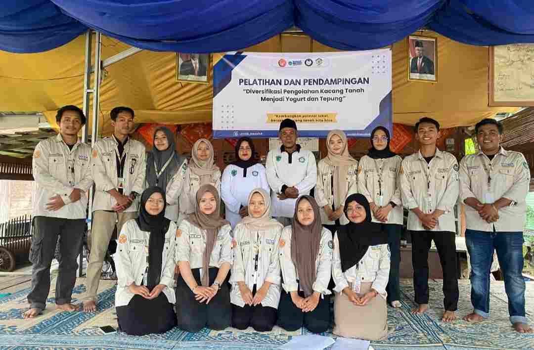 Kembangkan Produk Olahan Kacang Tanah, Mahasiswa Pro-IDe TYMAC Gelar Pelatihan Demi Tingkatkan UMKM Desa