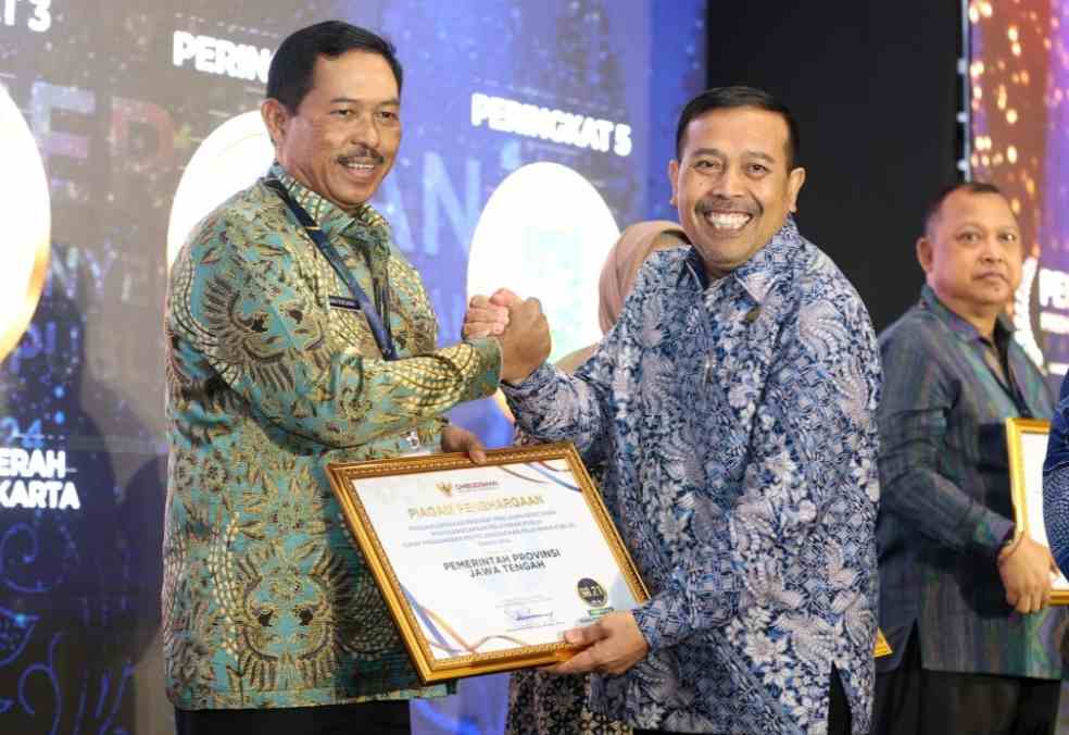 Kabar Baik Lur! Pemprov Jateng Raih Penghargaan dari Ombudsman Gegara Hal ini