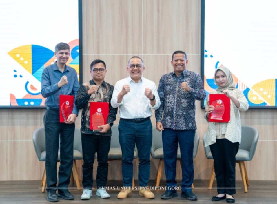 Menyala, nih! 4 Dosen UNDIP Raih Top Kolaborator BRIN 2024