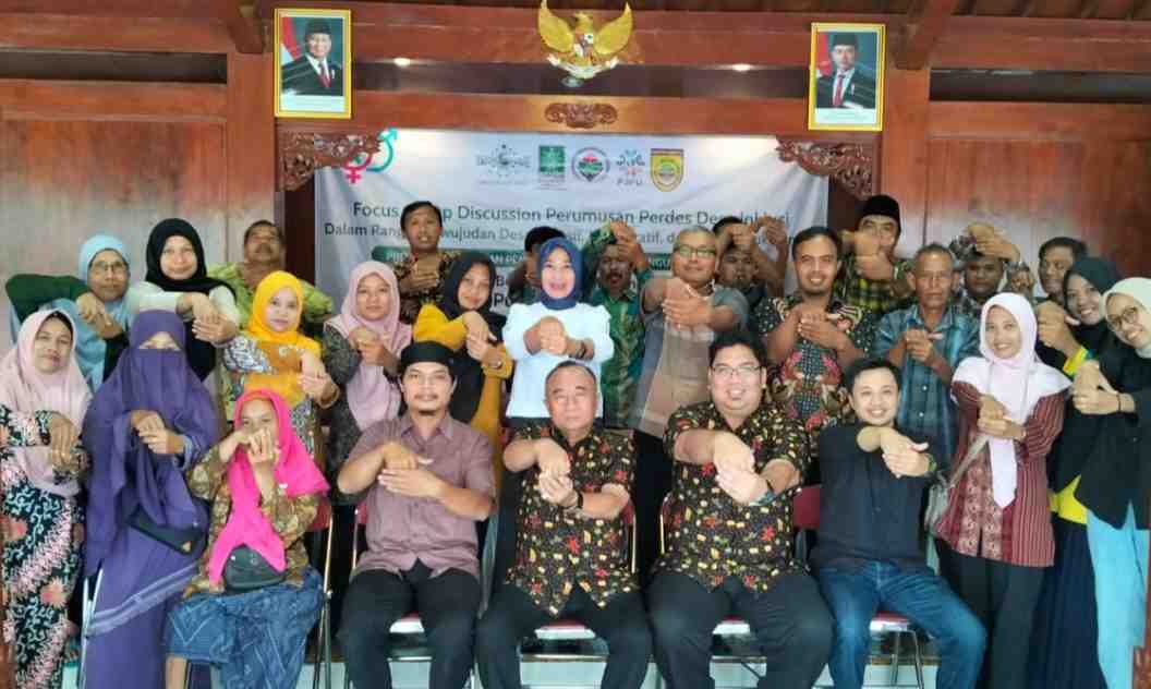 Rumuskan Perdes Desa Inklusi, Desa Puhgogor Sukoharjo Undang Stakehokder Lewat FGD