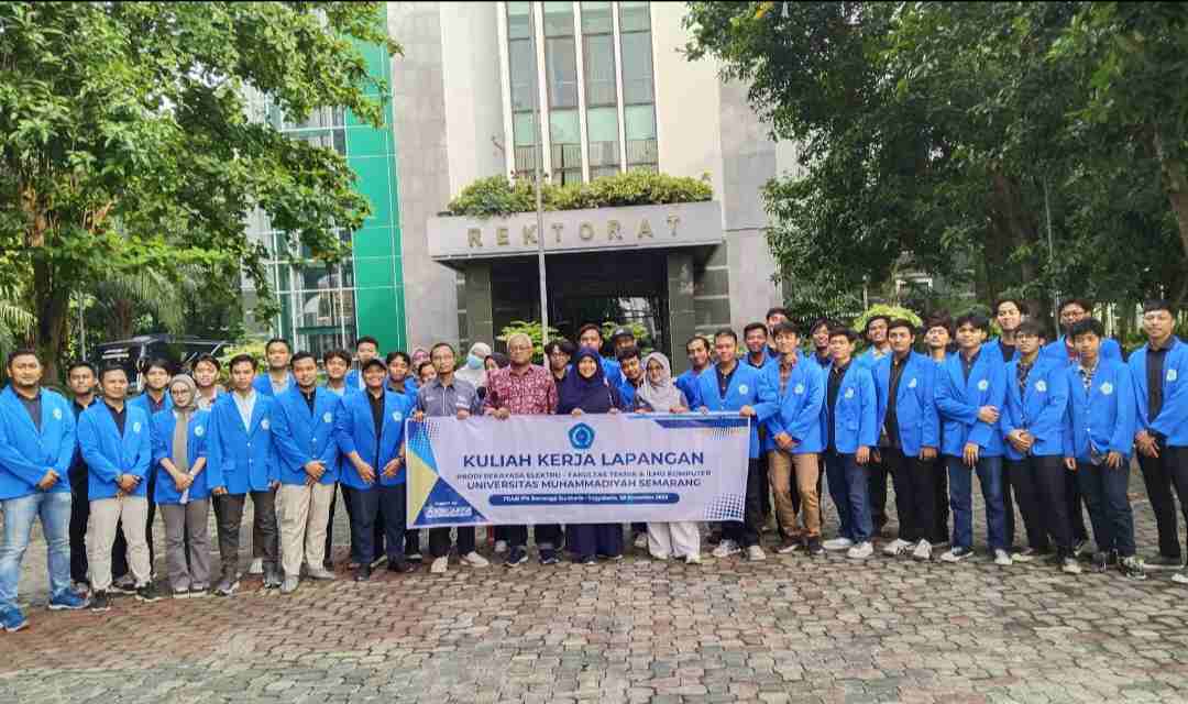 Melepas Keberangkatan KKL Mahasiswa Prodi Rekayasa Elektro, Kaprodi Moh. Toni: Bismillahirrahmanirrahim!