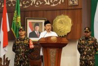 Ketua Tanfidziyah PWNU Jawa Tengah KH Abdul Ghaffar Razin