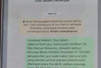 Tangkapan layar yang diunggah di media sosial X @gusiclik