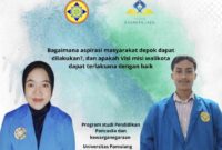 Eka Nurjanah & Muhamad Ihsan Gunawan, mahasiswa Prodi Pendidikan Pancasila dan Kewarganegaraan (PPKn) Fakultas Keguruan Ilmu Pendidikan, Universitas Pamulang