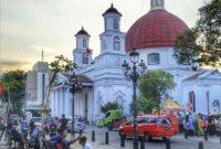 Spot wisata andalan Kota Semarang, Kawasan Wisata Kota Lama/ sumber: pinterest