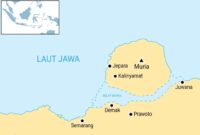 Peta Selat Muria / gambar: wikipedia