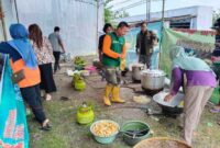Dapur Umum NU Peduli Kabupaten Kendal. Selasa, 21/1/2025. Dok: Istimewa