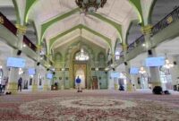 POV: interior Masjid Sultan, Singapore