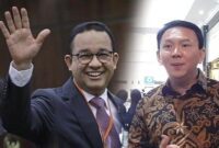 Mantan Gubernur DKI Jakarta Anies Baswedan dan Basuki Tjahaja Purnama (Ahok) / sumber: pinterest