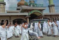 Praktik Manasik Haji Bersama KBIHU NU Makkah Madinah Kabupaten Kendal. Minggu, 19/1/2025