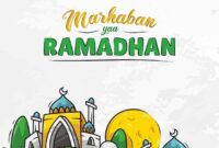 Ilustrasi Ramadhan/ pinterest