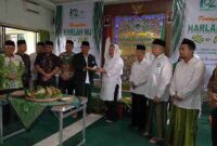 Wali Kota Semarang, Hevearita Gunaryanti Rahayu saat menghadiri acara peringatan Harlah ke-102 NU dan peletakan batu pertama renovasi gedung PCNU Kota Semarang. Foto: Rifqi/Lingkar.co