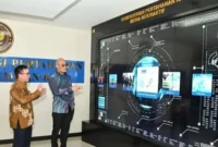 Deddy Corbuzier staf khusus Menteri Pertahanan dalam Bidang Komunikasi Sosial dan Publik saat berkunjung di kantor Kementerian Pertahanan