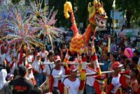 POV: Kirab tradisi Dugderan menjelang Ramadhan di Kota Semarang/ sumber gambar: pinterest
