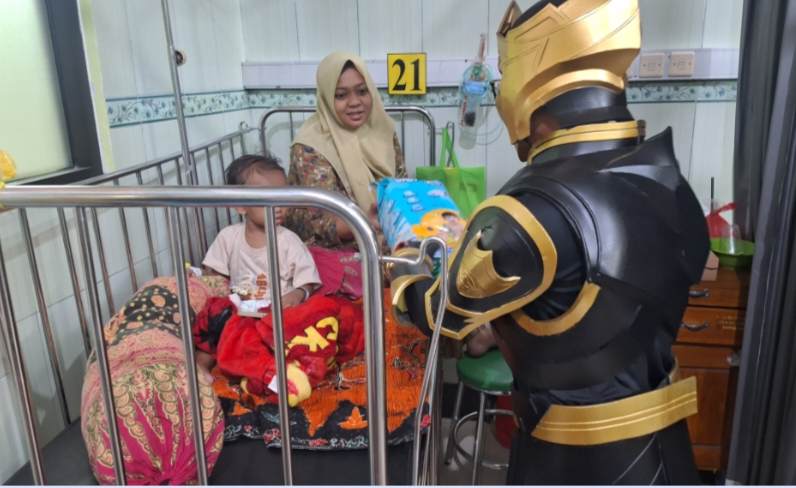 Sahabat Sejuk Nurul Hayat Berbagi Bahagia Bersama Pasien Anak Kanker