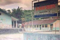 Kondisi bangunan SD Negeri Ciaripin Desa Munjul Kec. Ciambar Kabupaten Sukabumi Jawa Barat/ Widiyano