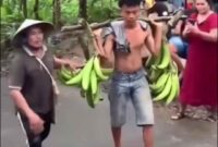 Gambar dari tangkapan layar video yang viral