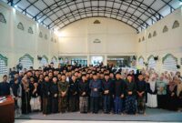 Acara Ngobrol Asik Dakwah Media (NGADEM) di Pondok Pesantren Askhabul Kahfi, Semarang, Sabtu (15/3/2025).