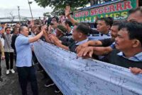 Demo buruh PT Sritex. Dok: Istimewa