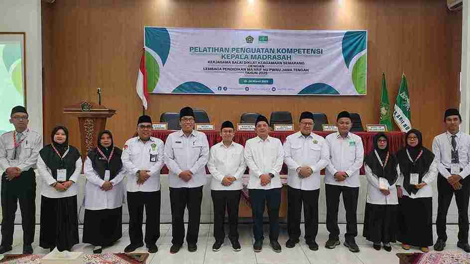 Diklat Kamad Ma’arif Jateng Dibuka, Prof. Ali Ramdhani: Pemimpin Itu Seperti Jantung