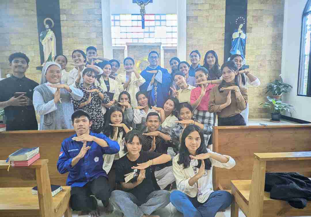 Semangat Ekaristi, Kelas 2023A Prodi Pendidikan Teologi Gelar Refleksi Masa Prapaskah dan Misa Bersama