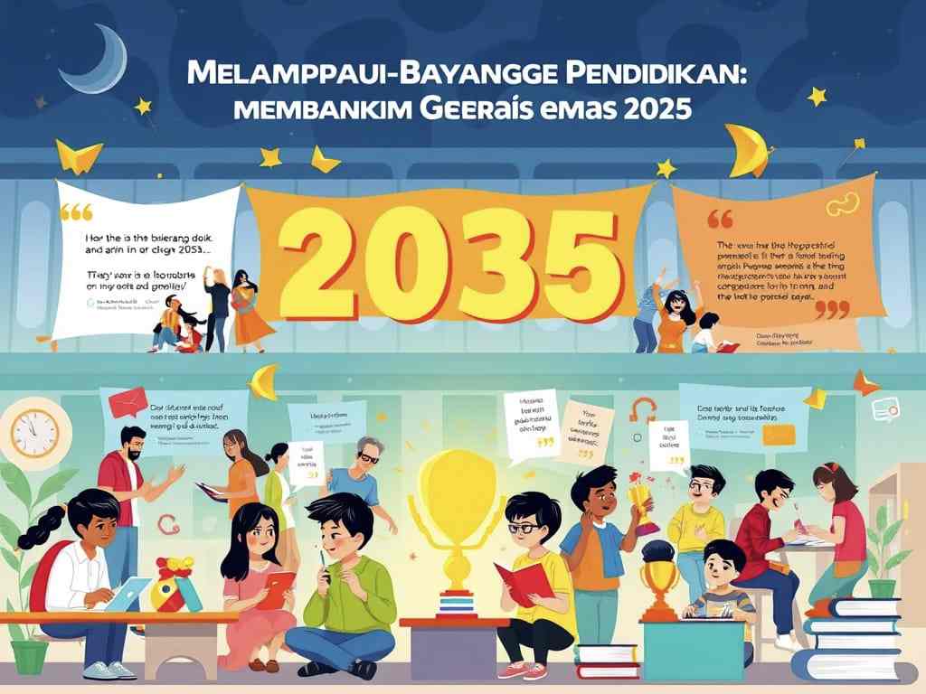 Melampaui Bayang-bayang Pendidikan: Membangun Generasi Emas 2025 yang Berkarakter dan Berdaya Saing