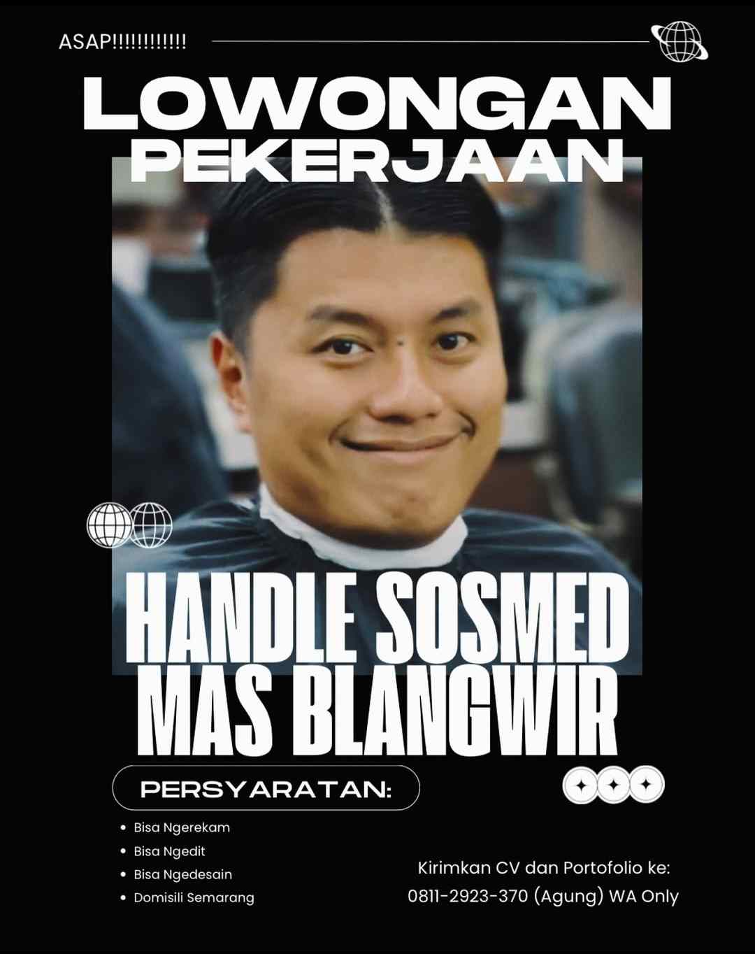 Ade Bhakti Buka Lowongan, Siapa Mau Gabung?
