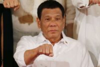 Mantan Presiden Filipina Rodrigo Duterte/ pinterest
