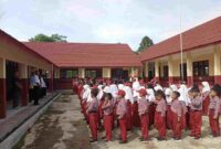 Suasana masuk perdana usai libur Idul Fitri 2025 di SDN Leuwihalang, Tasikmala/ dok istimewa
