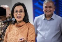 Menteri Keuangan Sri Mulyani menegaskan 80 ribu Koperasi Desa (Kopdes) Merah Putih bakal dibangun menggunakan Dana Desa. (Foto: ANTARA FOTO/BAYU PRATAMA S)

