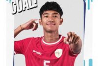Pemain Timnas Indonesia U-17 Evandra Florasta