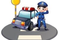 Ilustrasi polisi / sumber gambar: pinterest