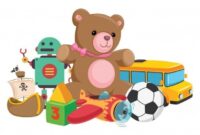 Ilustrasi mainan anak/ pinterest