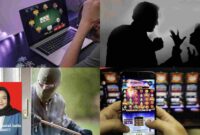 Devahira Fizatul Aulia dan ilustrasi judi online (dok pribadi) 
