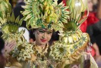 POV: saat perayaan Semarang Night Carnival dalam rangka Hari Jadi Semarang ke-478, Minggu (4/5/2025) 
