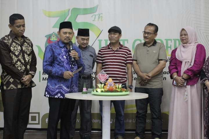 HUT Gudep ke 35 Tahun Pramuka UIN Raden Fatah Palembang Launching Brand Musi Malaka