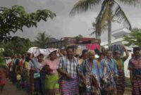 POV: Salah satu prosesi budaya lokal Desa Paubokol, Kupang. (Foto: Hiro) 
