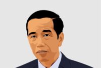 Ilustrasi Mantan Presiden Joko Widodo (sumber; pinterest) 
