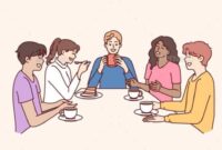 Ilustrasi pertemanan/ sumber: pinterest