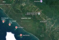 Pulau Panjang, Lipan, Mangkir Ketet dan Mangkir Gadang yang sempat disengketakan Provinsi Aceh dan Sumut sebelum diputuskan Mendagri masuk Sumut, April 2025. (Googlemaps)


