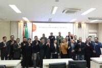 POV: Foto bersama saat Pendidikan Kemahiran Advokat oleh Fakultas Hukum Universitas Wahid Hasyim kerja sama dengan IKADIN Jawa Tengah. (dok istimewa) 