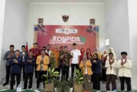 Foto bersama usai Opening Ceremony Konferensi Pimpinan Daerah (Konpida) IPM Kudus di Aula Kantor Kecamatan Kota Kudus, Sabtu (14/6/2025).