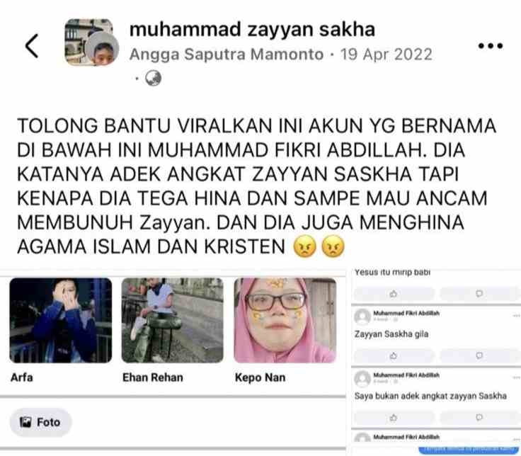 Muhammad Fikri Abdillah Laporkan Dugaan Pencemaran Nama Baik ke Polrestabes