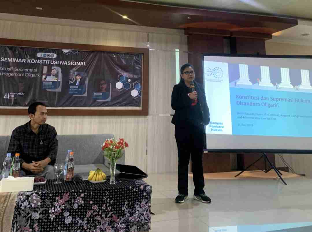 Ajak Mahasiswa Bahas Hukum dan Konstitusi  DEMA Fakultas Syariah UIN Siber Syekh Nurjati Cirebon Hadirkan Bivitri Susanti dan Hakim Konstitusi
