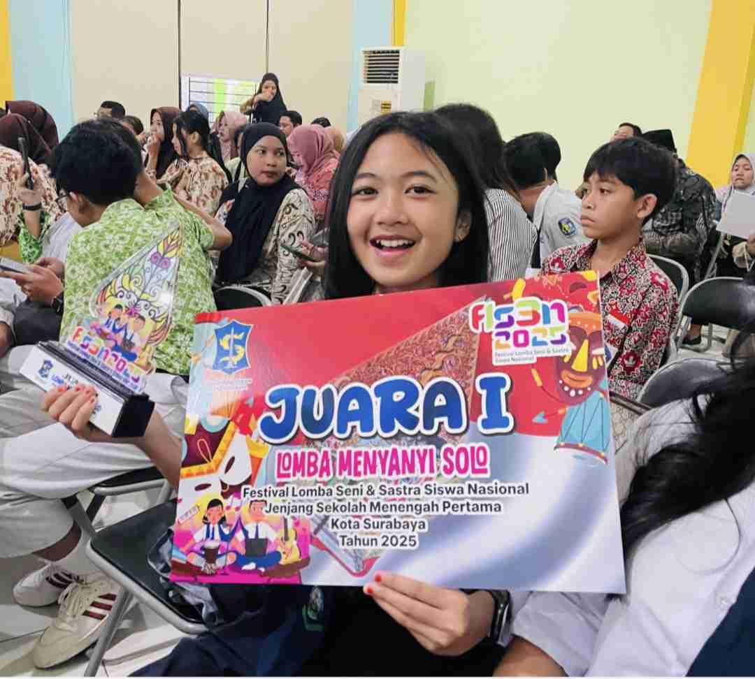 Raisa Hanun Rahmani Wakili Surabaya di Ajang FLS3N 2025 Tingkat Provinsi