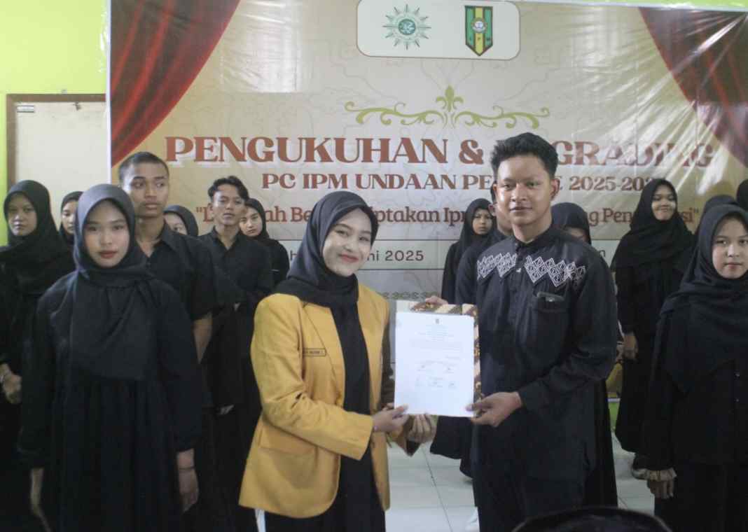 IPM Undaan Resmi Berdiri, PD IPM Kabupaten Kudus Kukuhkan Pimpinan Cabang Baru